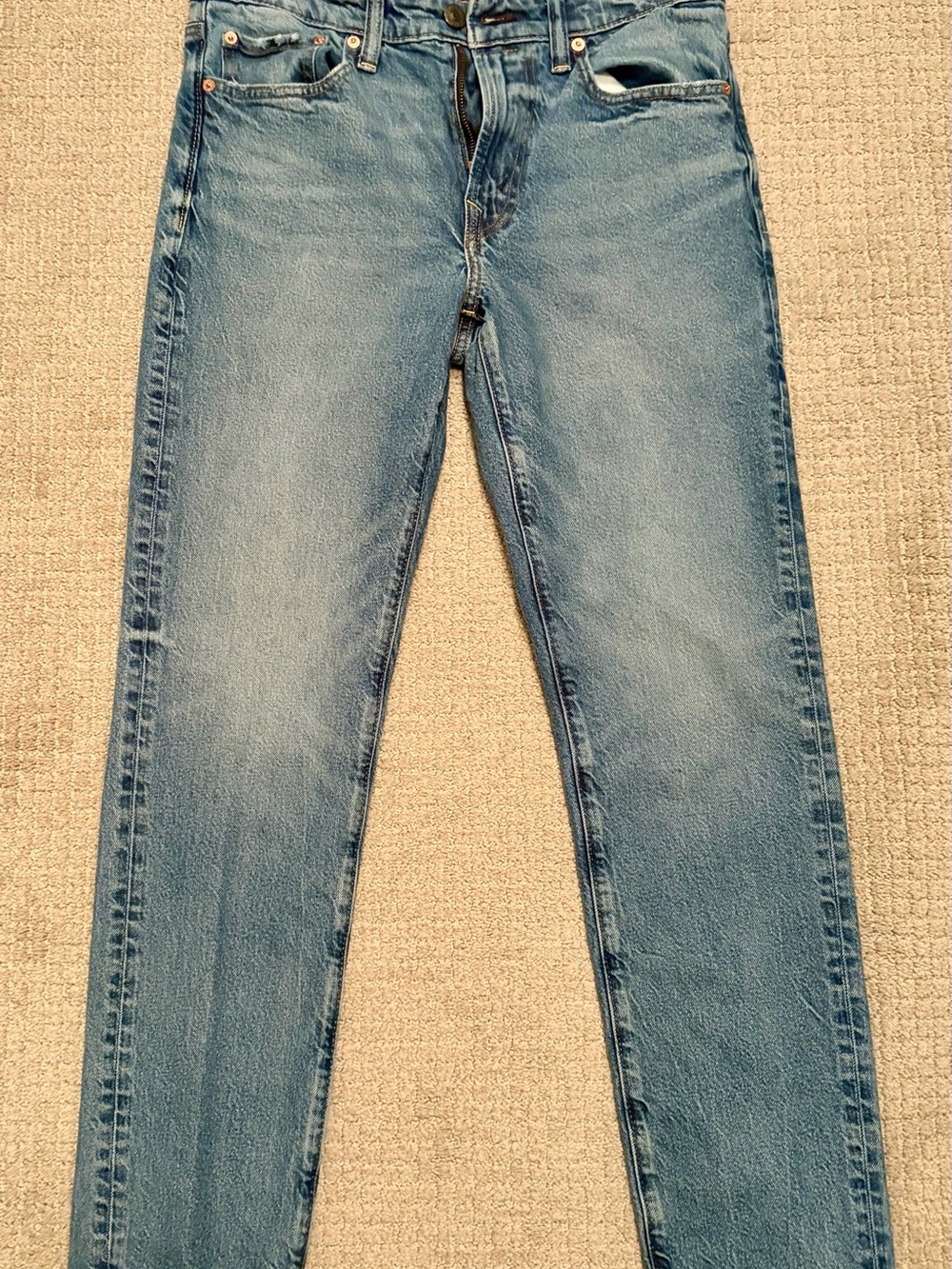 American Eagle Outfitters Light Blue Slim Straight Jeans